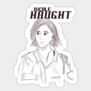 Nicole Haught/Officer Haught Sticker